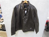 PRONTO UOMO LEATHER COAT -- XXL / 2X