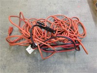 EXTENSION CORD & JUMBER CABLES