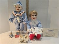 Ashton Drake Porcelain Doll & Diddle Diddle Doll