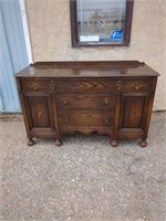 Antique buffet 60"w 20"d 36"h