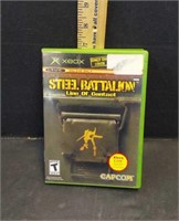 XBOX STEEL BATTALION LINE OF CONTACT WITH  MANUAL