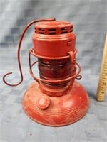 Antique Embory No. 40 traffic guard lantern.
