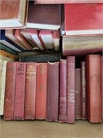 Large box of Hardbound vintage books!
