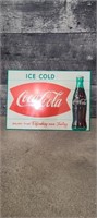 Coca cola REPLICA SIGN 14X10