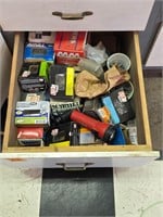 Contents of drawer screws and nails