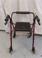 WALKER WITH SEAT