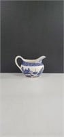 Vintage Blue Willow Ware Blue and White Bone