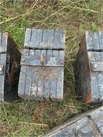 7 suitcase tractor weights