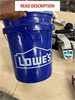 $5  Lowe's 5-Gallon Plastic General Bucket