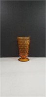Vintage Indiana Glass Whitehall Footed Amber