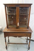 CHINA CABINET/ DISPLAY CABINET WITH DRAWER