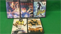 Ps2 games Rogue ops, Orphen Scion of Sorcery,