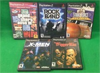 PS2 GAMES Grand theft auto 3, Rock Band, Strike