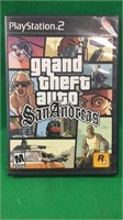 PS2 GAME GRAND THEFT AUTO SAN ANDREAS