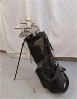 TECH PLUS GOLF CLUBS AND BAG