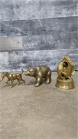 Brass animals