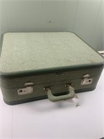 Vintage green Towncraft suitcase