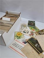 One box of postcards- many postmarked early 1900s