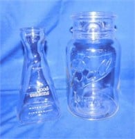 Ball Ideal canning jar - vintage Good Seasons oil