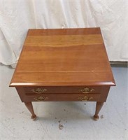 Cherry end table.