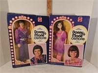 Donnie & Marie Osmond Dolls In Original Signed Box