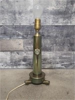Trench Art Royal Canadian Service Corp lamp