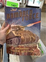 ARMORED FORCE ARMORAIDERS PICTORIAL SKETCH BOOK