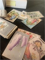 350 plus vintage Easter postcards