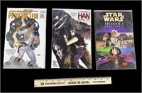 (3) Star Wars Comic Books
