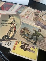 Box of early postcards-some prohibition