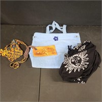 3 Bags & Scarf
