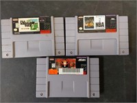 SUPER NINTENDO JUDGE DREDD NBA SHOWNDOWN PGA