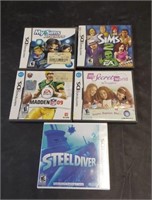 NEW STEELDIVER NINTENDO 3DS AND 4 NINTENDO DS