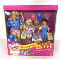 NIB 1993 Birthday Fun at McDonalds Barbies