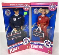 (2) NIB 1993 Air Force Thunderbirds Ken & Barbie