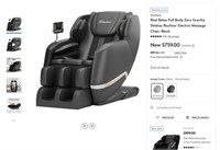 N4798  RealRelax Massage Chair