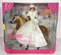 NIB 1998 Mattel Barbie Winter Ride Gift Set