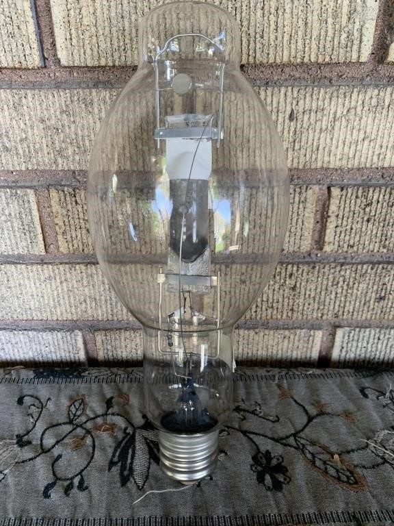11" large vintage lightbulb
