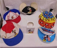 4 Disney ball caps - Disney cap with cars - Mickey