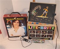 Vintage Lite-Brite, Shaun Cassidy Portable Amp