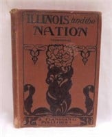 3 antique Illinois books -