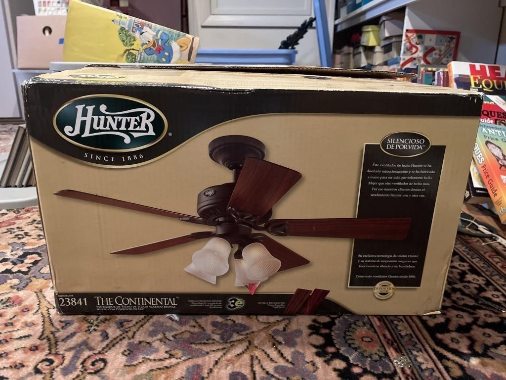 Brand new ceiling fan with lights