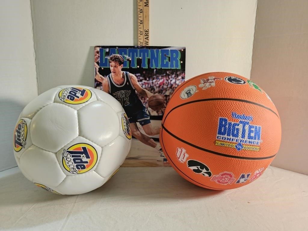 Limited Edition Basketball, Soccer Ball & More