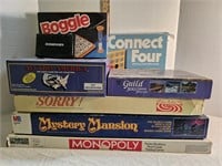 Sorry, Connect Four, Monopoly, Boggle & More