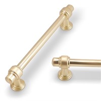 10 Pack 5inch Brushed Brass Kitchen Cabinet
