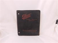 1940's Thor parts service manual - Gilson Waage