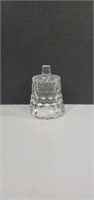 Vintage Homco Clear Glass Votive Peg Candle