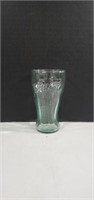 Vintage Miniature Coca-Cola Ribbed Drinking Glass