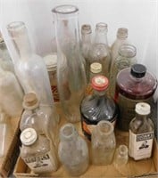 Vintage bottles and jars: Tomson and Taylor root