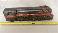 Vintage Battery Operated Tin Overland Express